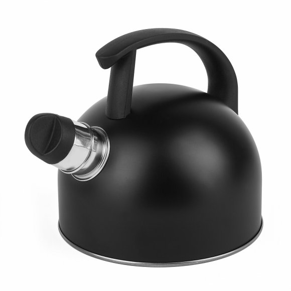 TADAR KACPER Czajnik ze stali nierdzewnej 1,5 l / czarny / gaz / indukcja
