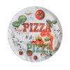 LUBIANA TINA Talerz do pizzy 33 cm | kolorowy nadruk 