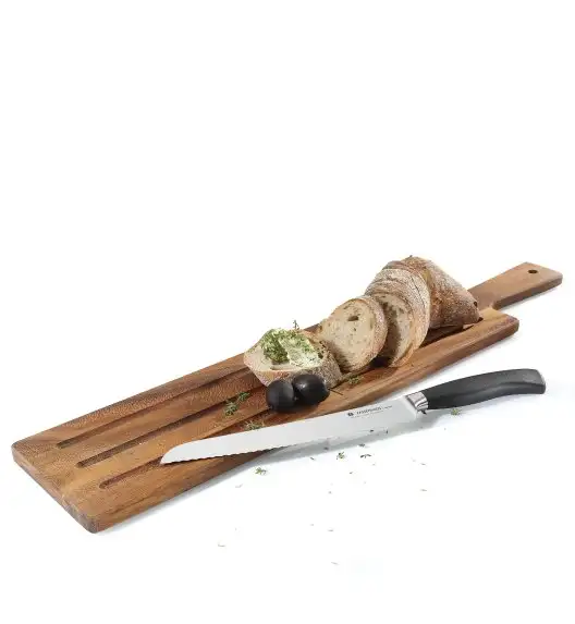 ZASSENHAUS Deska do serwowania z drewna akacjowego z rączką, 60 × 13 cm / FreeForm