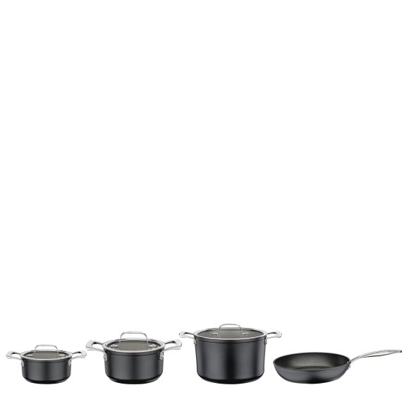 SPRING MERIDIAN INTENSE PRO Zestaw garnków z pokrywkami + patelnia 28 cm / 7 elementów / indukcja