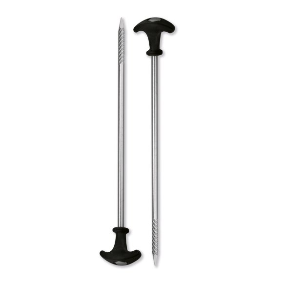 TADAR Zestaw 10 szt. śledzi do namiotu 31 cm / z pokrowcem / wkręcane