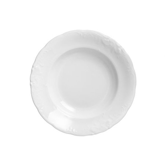 CHODZIEŻ FRYDERYKA BIAŁA C001 Serwis obiadowy 40 el / 12 osób / porcelana