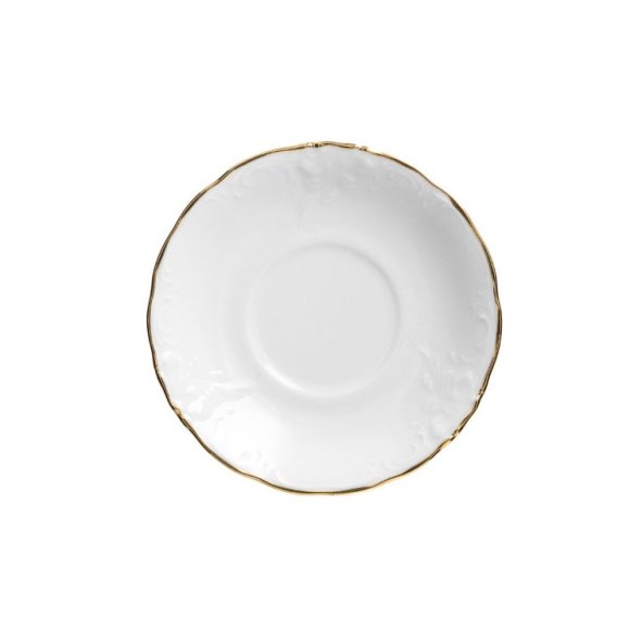 CHODZIEŻ FRYDERYKA ZŁOTA LINIA B236 Serwis kawowy 39 el / 12 osób / porcelana