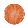 LUBIANA BOSS KERAJET DIGITAL PRINTING | 9075C KJ LIŚCIE | 6x Talerz deserowy 20,5 cm | pomarańczowy