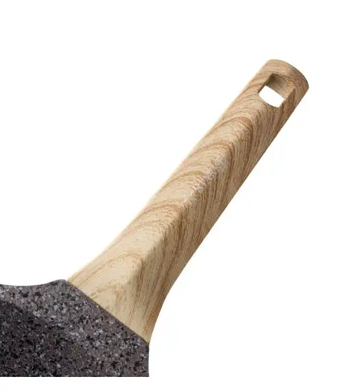 STARKE PRO BROWN FLINT Patelnia tradycyjna 20 cm / granitowa / indukcja