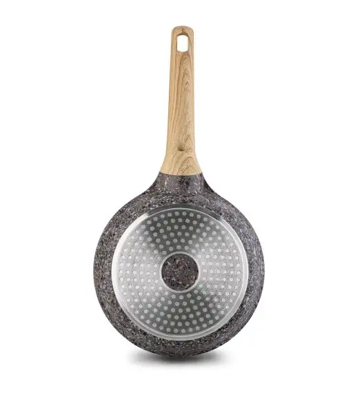 STARKE PRO BROWN FLINT Patelnia tradycyjna 20 cm / granitowa / indukcja