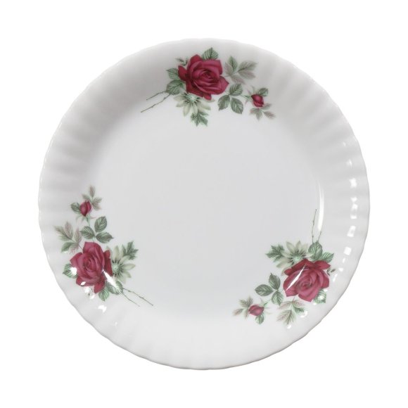 CHODZIEŻ IWONA B826 BORDOWA RÓŻA Zestaw obiadowy 44 el / 12 osób / porcelana