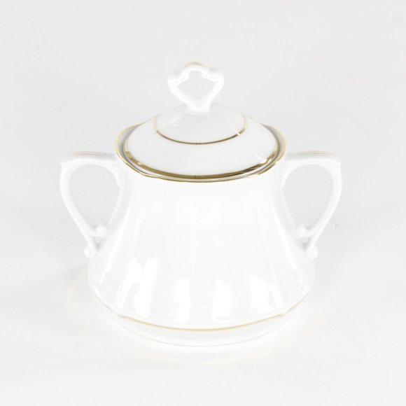 CHODZIEŻ KAMELIA B014 ZŁOTA LINIA Zestaw kawowy 39 el / 12 osób / porcelana