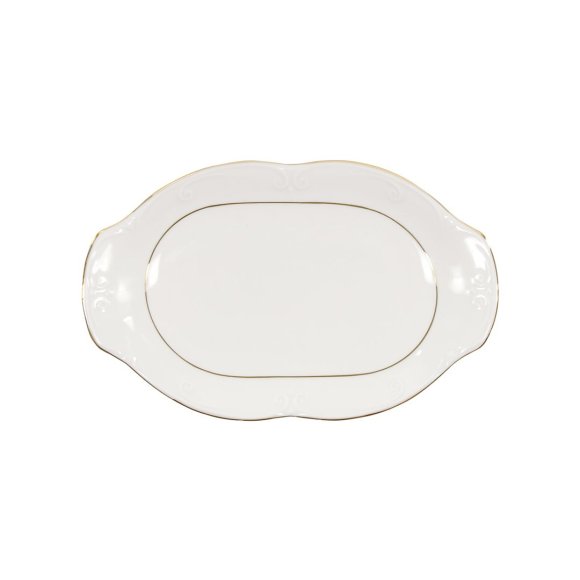 CHODZIEŻ KAMELIA B014 ZŁOTA LINIA Zestaw obiadowy 44 el / 12 osób / porcelana