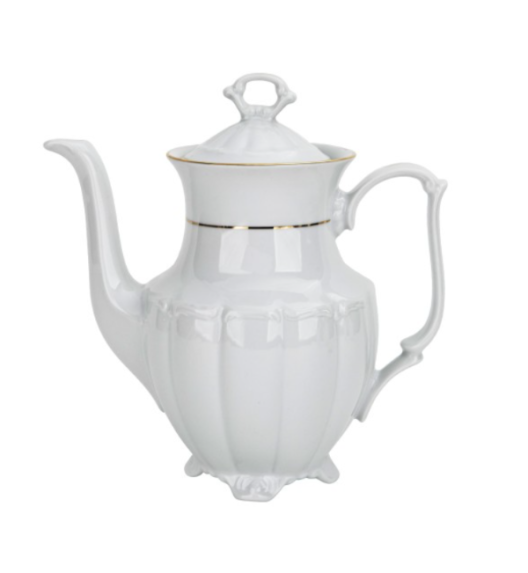 CHODZIEŻ MARIA TERESA B014 ZŁOTA LINIA Zestaw kawowy 39 el / 12 osób / porcelana