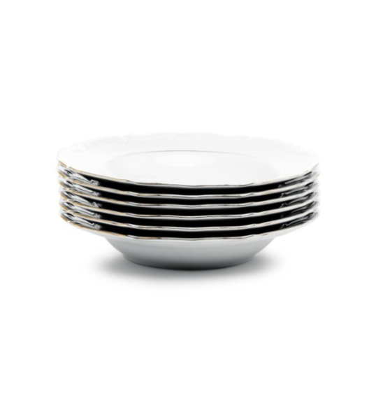 CHODZIEŻ MARIA TERESA B014 ZŁOTA LINIA Zestaw obiadowy 44 el / 12 osób / porcelana