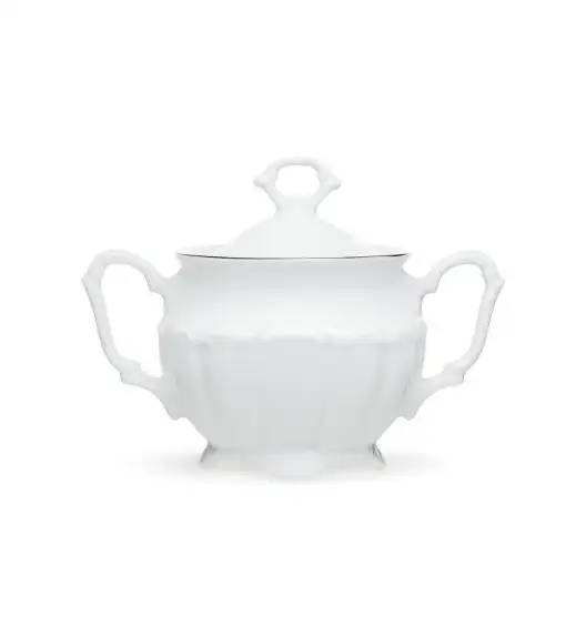 CHODZIEŻ MARIA TERESA G237 PLATYNOWA LINIA Zestaw do herbaty 39 el / 12 osób / porcelana