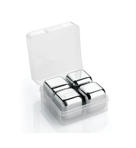 CILIO COOL Stalowe kostki chłodzące w pudełku 4 szt / FreeForm