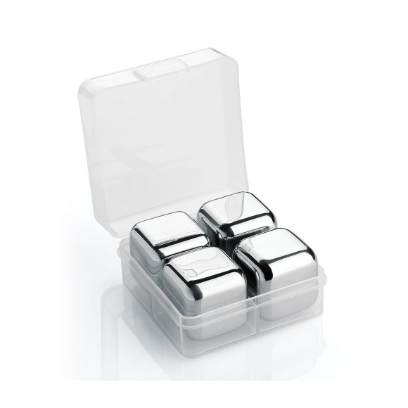 CILIO COOL Stalowe kostki chłodzące w pudełku 4 szt / FreeForm