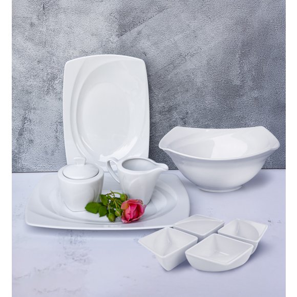 LUBIANA CELEBRATION Komplet 1/8 do serwowania | porcelana