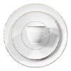 ĆMIELÓW SOFIA 3604 ZŁOTA LINIA Zestaw kawowy 18 el / 6 osób / porcelana
