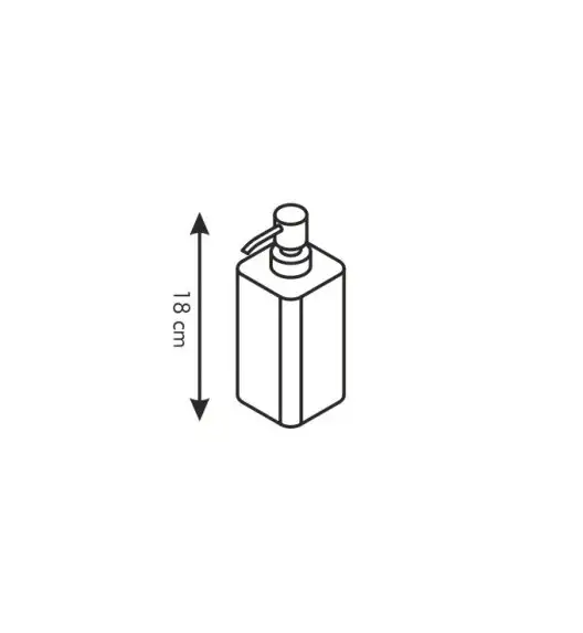 TESCOMA ONLINE Pojemnik na mydło lub płyn do naczyń z dozownikiem 350 ml