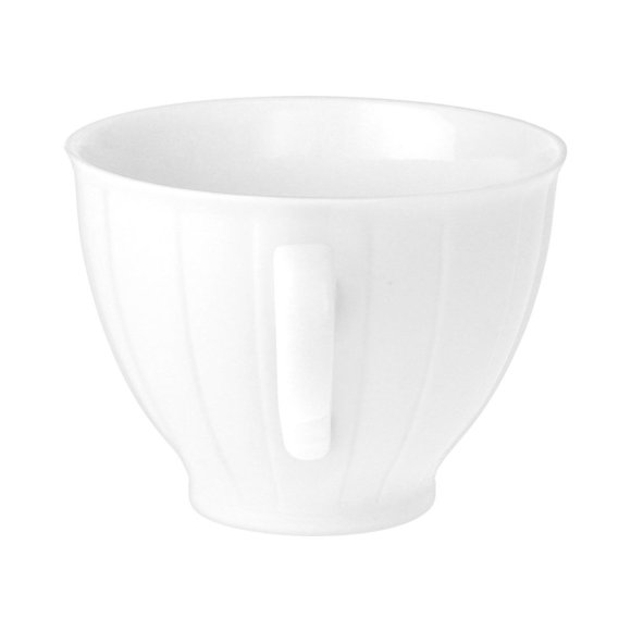 ĆMIELÓW OKTAWA 0001 BIAŁA Zestaw kawowy / do herbaty 18 el / 6 osób / porcelana