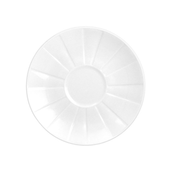 ĆMIELÓW OKTAWA 0001 BIAŁA Zestaw kawowy / do herbaty 18 el / 6 osób / porcelana
