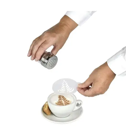 CILIO COFFEE CULTURE Szablony do dekoracji kawy - 6 wzorów / FreeForm