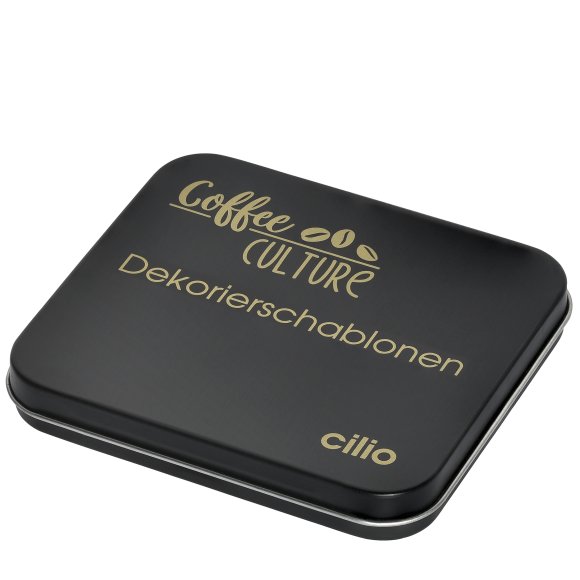 CILIO COFFEE CULTURE Szablony do dekoracji kawy - 6 wzorów / FreeForm