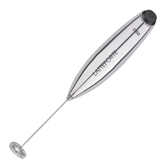 CILIO LATTEFORTE Spieniacz do mleka na stojaku 23 cm / metaliczny błyszczący / FreeForm