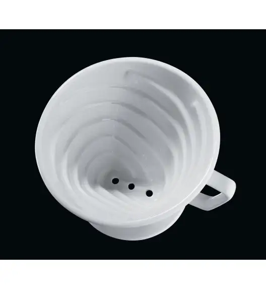 CILIO VIENNA Dzbanek do kawy z filtrem 1,0 l ⌀ 14×18 cm / biały / FreeForm