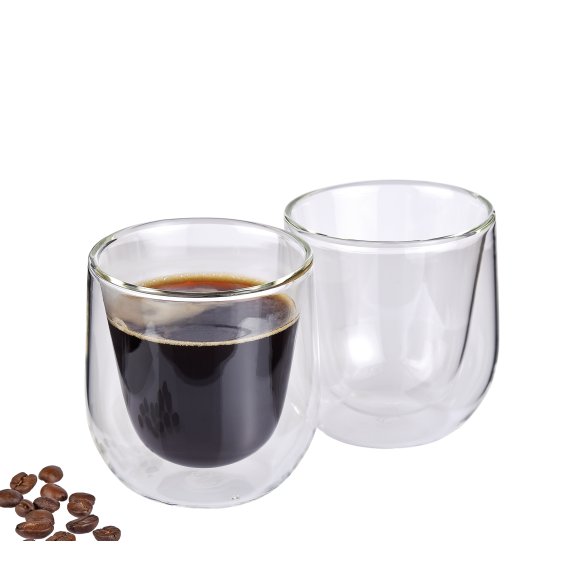 CILIO VERONA Szklanki do kawy 150 ml, 2 szt.  / podwójne ścianki / FreeForm