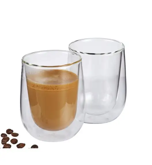 CILIO VERONA Szklanki do kawy 250 ml, 2 szt./ podwójne ścianki / FreeForm
