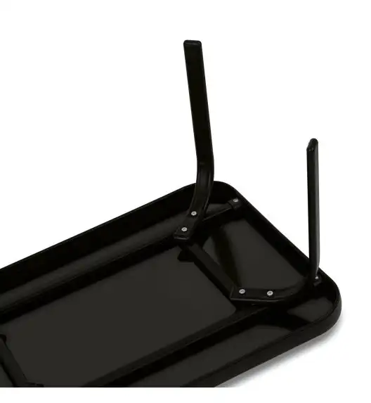 TADAR PANAMA Zestaw mebli ogrodowych / ławka + 2 krzesła + prostokątny stolik ze szklanym blatem