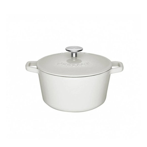 GERLACH NATUR IRON Komplet 2 garnków z pokrywkami 3L + 5L | żeliwo | indukcja