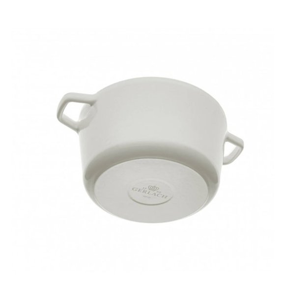 GERLACH NATUR IRON Komplet 2 garnków z pokrywkami 3L + 5L | żeliwo | indukcja