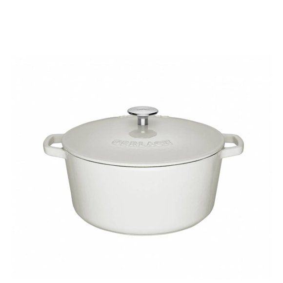GERLACH NATUR IRON Komplet 2 garnków z pokrywkami 3L + 5L | żeliwo | indukcja
