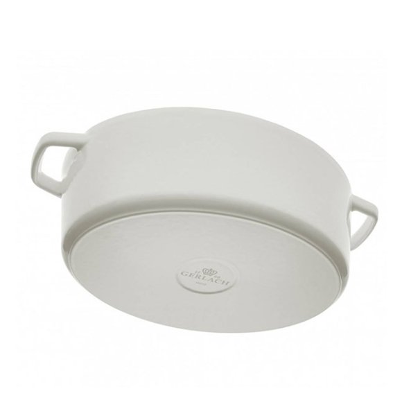GERLACH NATUR IRON Komplet Garnek 3l z pokrywką 21 cm + brytfanna 5,5l 31 cm | żeliwo | indukcja