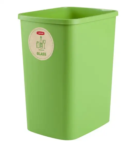 WYPRZEDAŻ! CURVER ECO FRIENDLY Zestaw koszy do segregacji śmieci / 3 x 25L