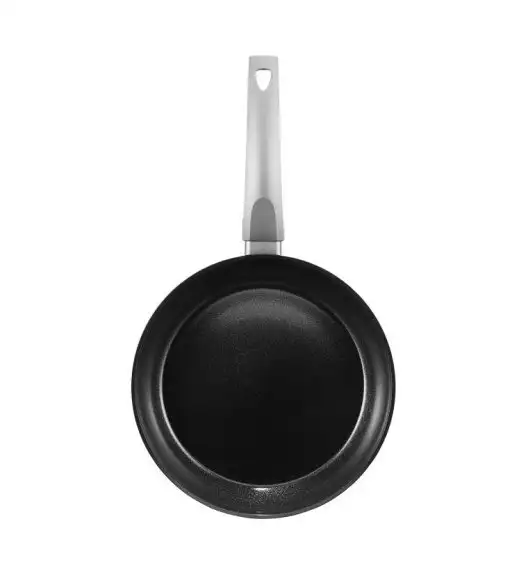 AMBITION VERSO Komplet patelni 20, 24, 28 cm + pokrywki uniwersalne TADAR / powłoka Qualum Ceramic / indukcja