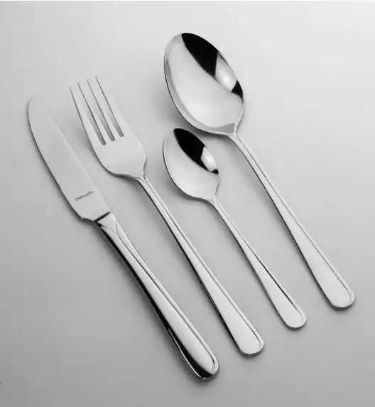 WYPRZEDAŻ! AMEFA ASTORIA Sztućce UE 24 el w pudełku kwadratowym / 6 os / połysk / stal nierdzewna