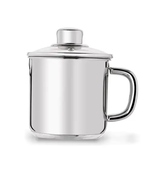 TADAR BAHAMA Garnek do mleka z pokrywką 1,2 l / stalowy / indukcja