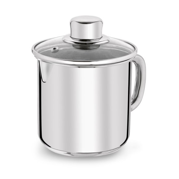 TADAR BAHAMA Garnek do mleka z pokrywką 1,2 l / stalowy / indukcja