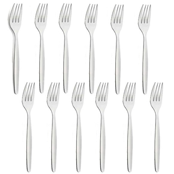 AMEFA Sztućce UE / SCANDINAVE 12x Widelec obiadowy | stal 18/0 luz | sztućce dla gastronomii