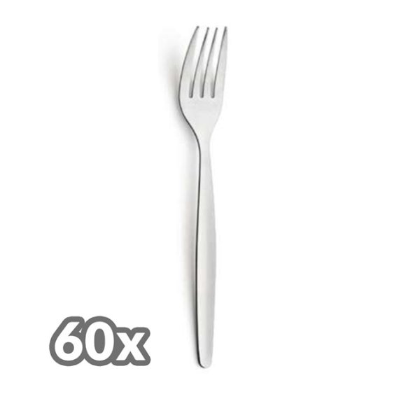 AMEFA Sztućce UE / SCANDINAVE 60x Widelec obiadowy | stal 18/0 luz | sztućce dla gastronomii