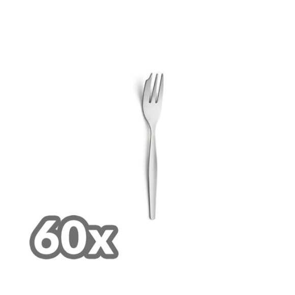 AMEFA Sztućce UE / SCANDINAVE 60x Widelczyk do ciasta | stal 18/0 sztućce dla gastronomii