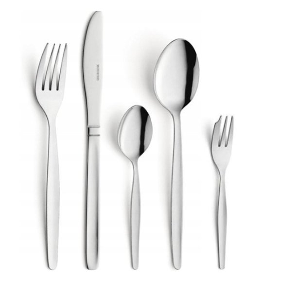 AMEFA Sztućce UE / SCANDINAVE Komplet sztućce 60 el dla 12 os luzem | stal 18/0 sztućce dla gastronomii