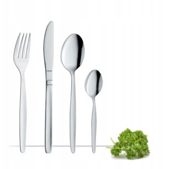 AMEFA Sztućce UE / SCANDINAVE Komplet sztućce 120 el dla 30 os luzem | stal 18/0 sztućce dla gastronomii