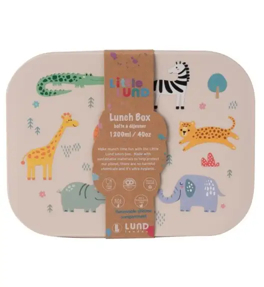 LUND LONDON Lunch box dla dzieci 1,2l Safari