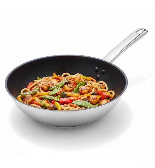 GERLACH SOLID LITE WOK 28 cm / indukcja / powłoka ceramiczna ILAG Xera Dur 2 