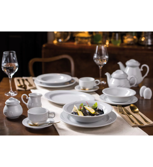 WYPRZEDAŻ! LUBIANA ARCADIA Filiżanka 220 ml bez spodka | porcelana luz