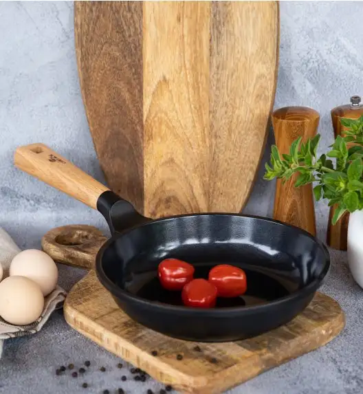 GERLACH NATUR EVO Komplet patelni z powłoką ceramiczną ILAG® Non-Stick / 20, 24, 28 cm + Wok 28 cm