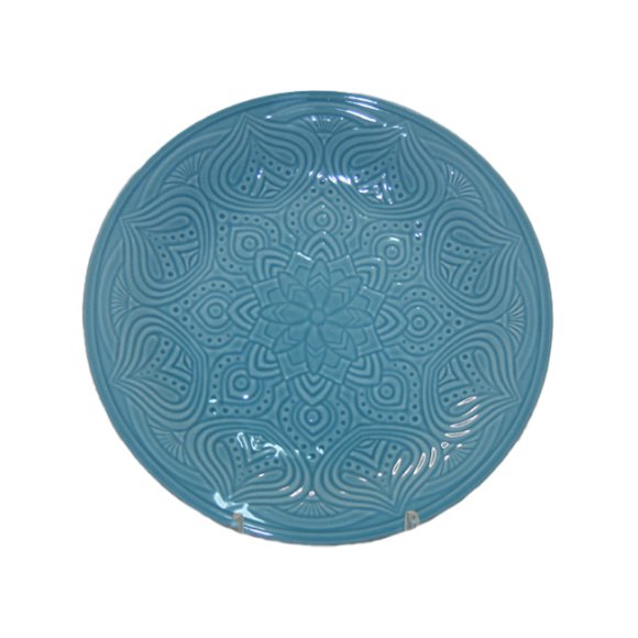 LUBIANA ORIENTAL | K6 NIEBIESKI | Talerz obiadowy 25 cm | porcelana luz 