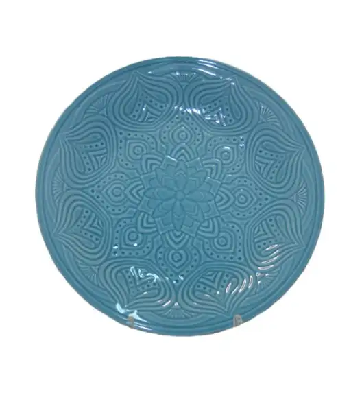 LUBIANA ORIENTAL | K6 NIEBIESKI | 12x talerz obiadowy 25 cm | porcelana luz 
